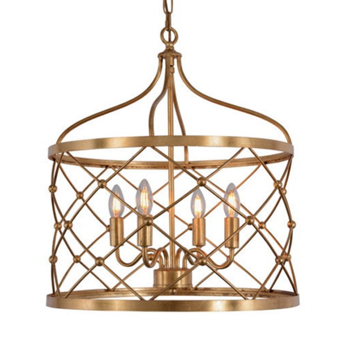 Подвесные светильники Lantern Golden Net L Pendant lamp Золотой Подвесные светильники Lantern Golden Net L Pendant lamp Золотой в Тюмени | Loft Concept