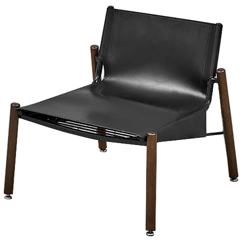Кресло Adriano Chair Черный Коричневый Кресло Adriano Chair Черный Коричневый в Тюмени | Loft Concept