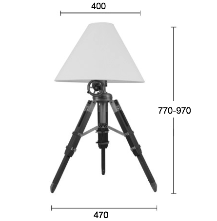 Настольная лампа Table Standing Lamp Black Настольная лампа Table Standing Lamp Black в Тюмени