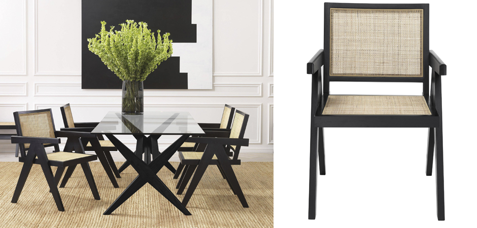 Стул Eichholtz Dining Chair Aristide black Стул Eichholtz Dining Chair Aristide black - Loft-Concept в Тюмени
