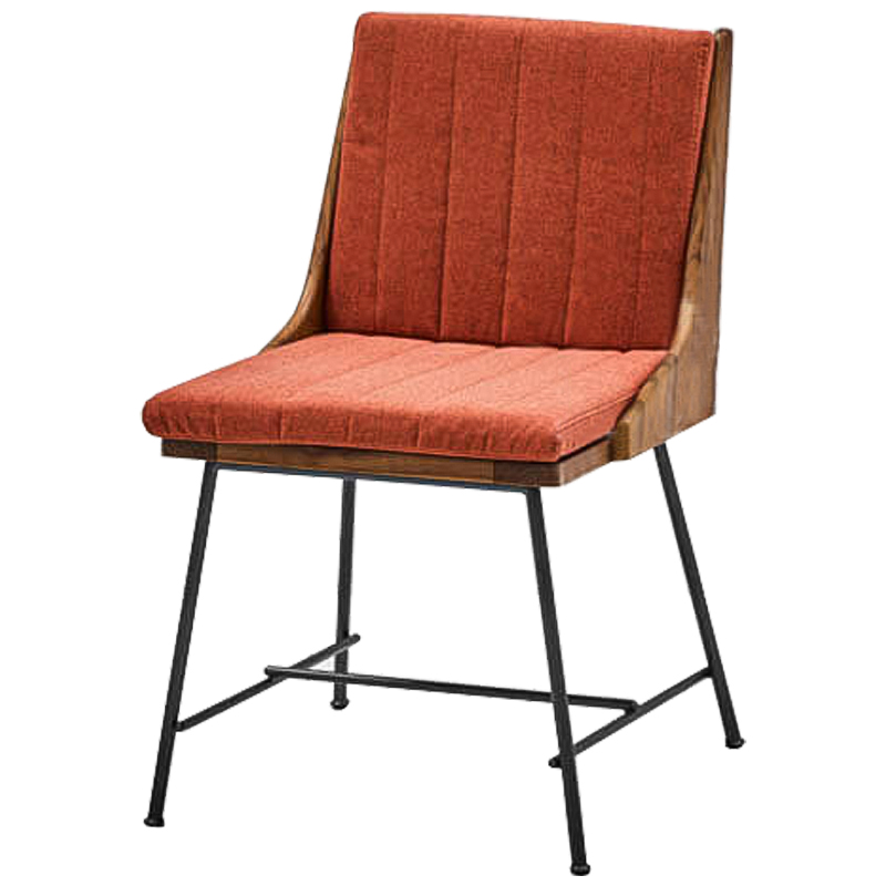 Стул Eoran Stool Коричневый Черный Коралловый Стул Eoran Stool Коричневый Черный Коралловый в Тюмени | Loft Concept