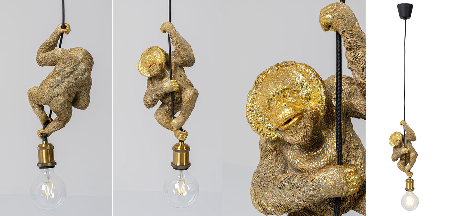 Подвесной светильник Орангутанг Golden Orangutan - фото