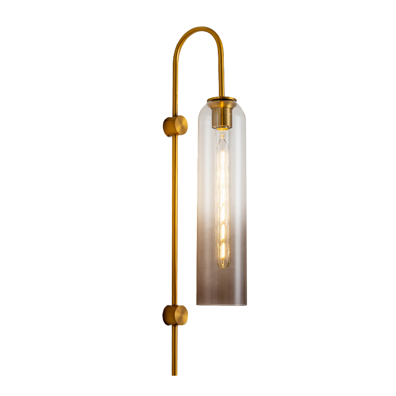 Бра ARTICOLO float Wall Sconce Ambre Глянцевое золото Амбре янтарь Бра ARTICOLO float Wall Sconce Ambre Глянцевое золото Амбре янтарь в Тюмени | Loft Concept