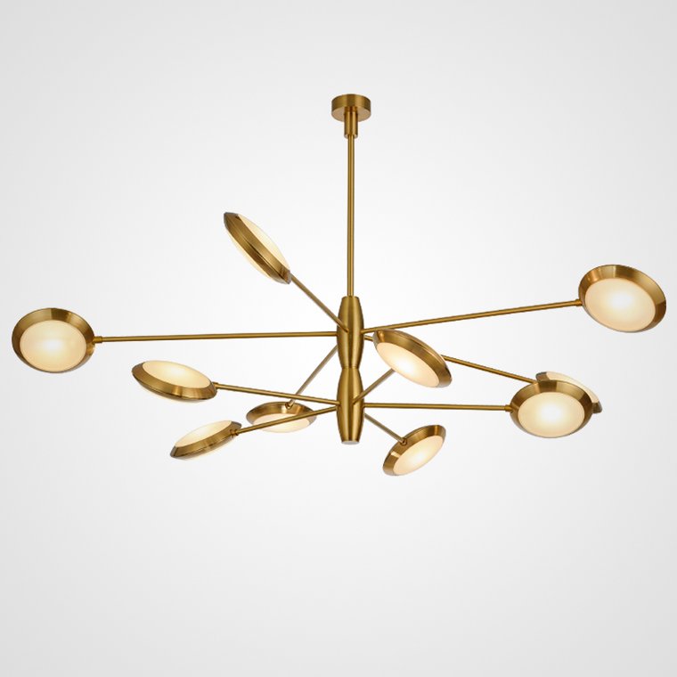 Люстра HOOP LED Золотой Люстра HOOP LED Золотой в Тюмени | Loft Concept