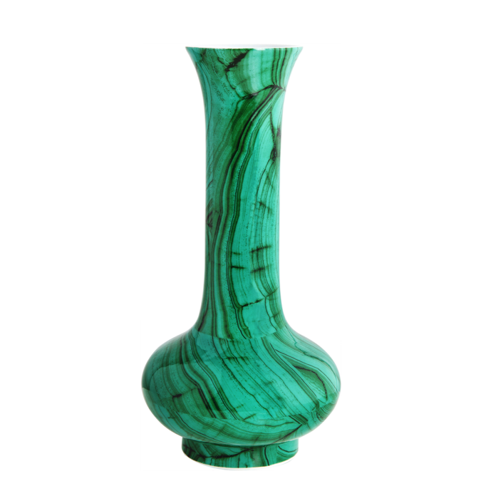 Ваза Malachite Vase vanessa Малахит Ваза Malachite Vase vanessa Малахит в Тюмени | Loft Concept