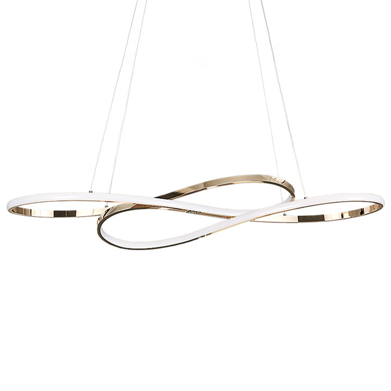 Светодиодная люстра в виде спирали Spiral Lighting Gold Глянцевое золото Светодиодная люстра в виде спирали Spiral Lighting Gold Глянцевое золото в Тюмени | Loft Concept