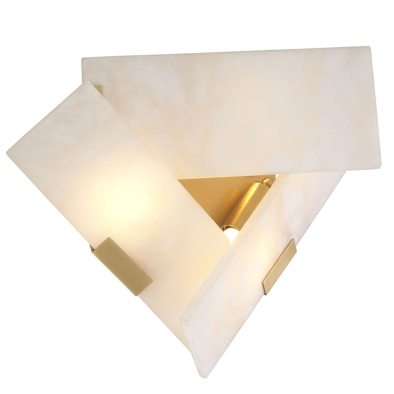 Бра Eichholtz Wall Lamp Bella Bianco Латунь Белый Бра Eichholtz Wall Lamp Bella Bianco Латунь Белый в Тюмени | Loft Concept