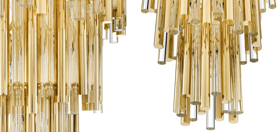 Люстра Chandelier Gigi L Gold Люстра Chandelier Gigi L Gold - Loft-Concept в Тюмени