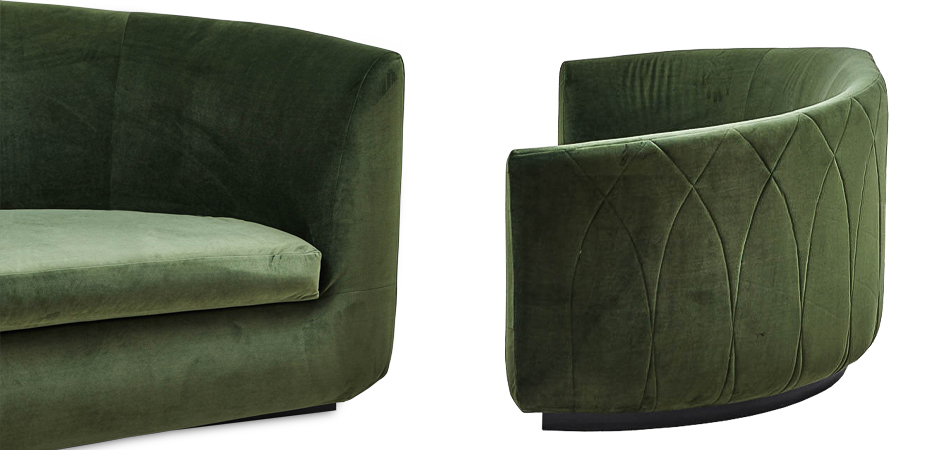Диван Alessandro Sofa forest green Диван Alessandro Sofa forest green - Loft-Concept в Тюмени