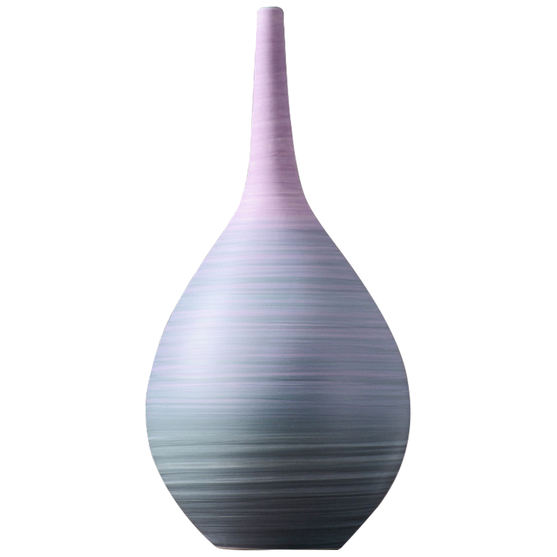 Ваза Gradient Vase 35 Сиреневый Голубой Мульти Ваза Gradient Vase 35 Сиреневый Голубой Мульти в Тюмени | Loft Concept