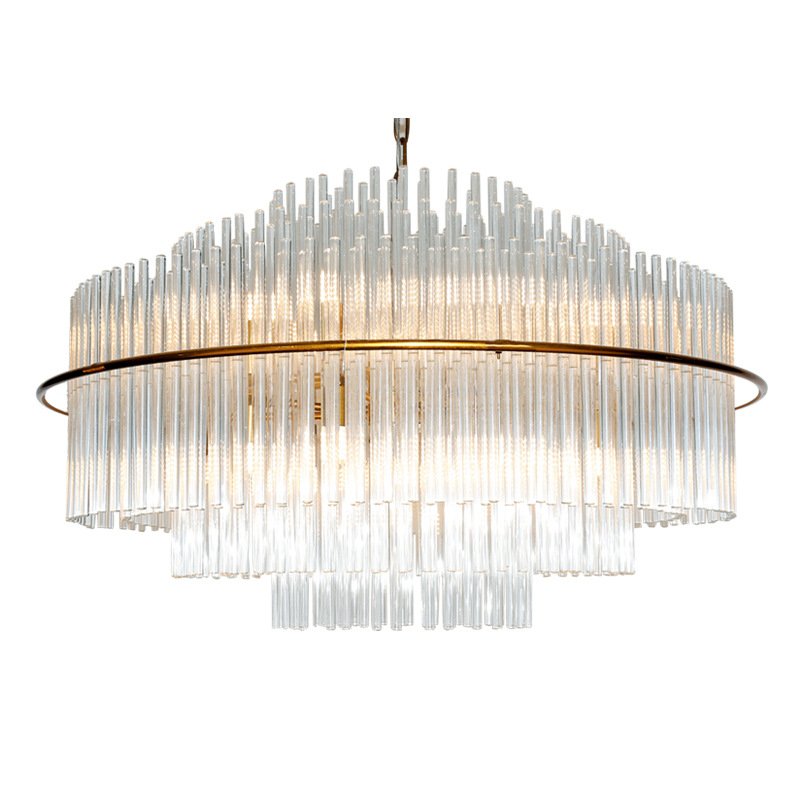 Люстра Nembus KEBO STILL ROUND CHANDELIER Латунь Прозрачный Люстра Nembus KEBO STILL ROUND CHANDELIER Латунь Прозрачный в Тюмени | Loft Concept