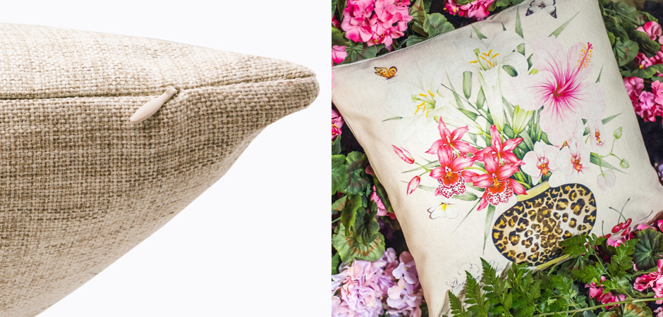 Декоративная подушка Hibiscus and Orchids Pillow Декоративная подушка Hibiscus and Orchids Pillow - Loft-Concept в Тюмени