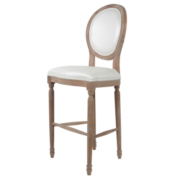 Стул French chairs Provence Bar Brown Chair Белый Коричневый Стул French chairs Provence Bar Brown Chair Белый Коричневый в Тюмени | Loft Concept