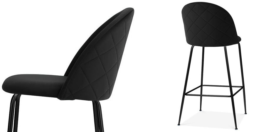 Барный стул Vendramin Bar Stool black Барный стул Vendramin Bar Stool black - Loft-Concept в Тюмени