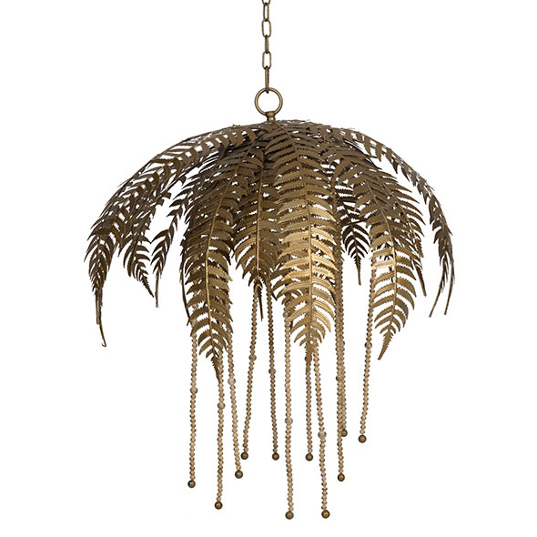 Люстра Thin Palm Chandelier Золотой Люстра Thin Palm Chandelier Золотой в Тюмени | Loft Concept