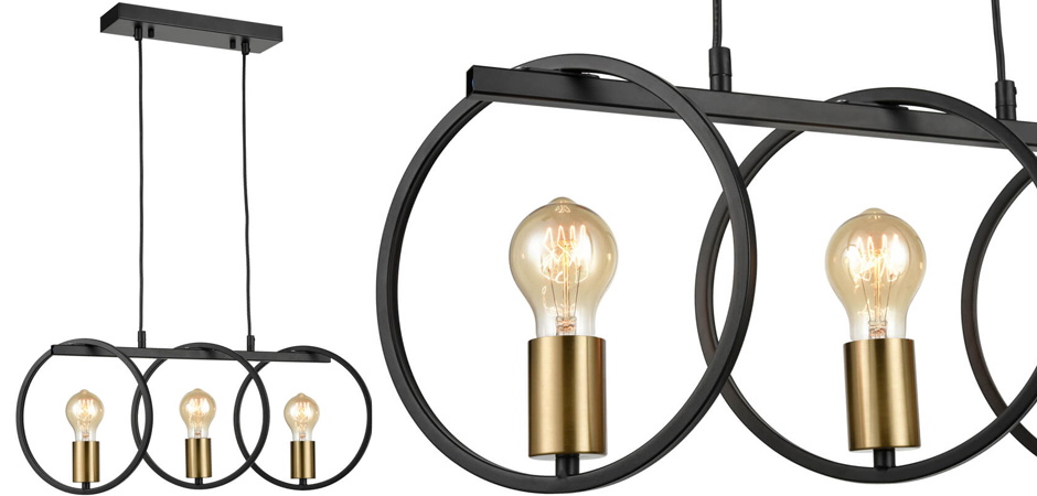 Люстра Loft Rings Ligh 3 Люстра Loft Rings Ligh 3 - Loft-Concept в Тюмени