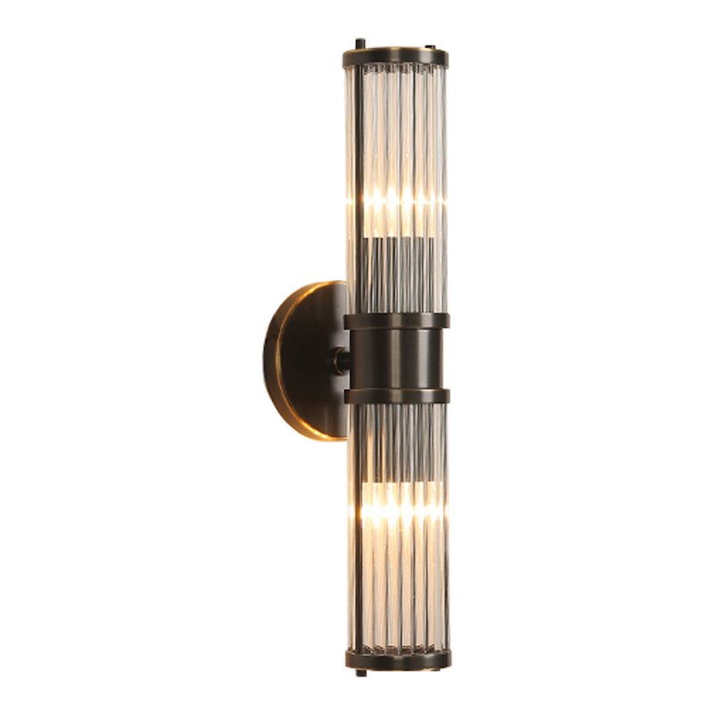 Ralph Lauren Бра Allen Double Light Темная бронза Прозрачный (Transparent) Ralph Lauren Бра Allen Double Light Темная бронза Прозрачный (Transparent) в Тюмени | Loft Concept