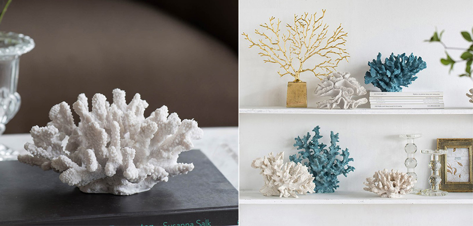 Статуэтка Coral Decor белый коралл Статуэтка Coral Decor белый коралл - Loft-Concept в Тюмени