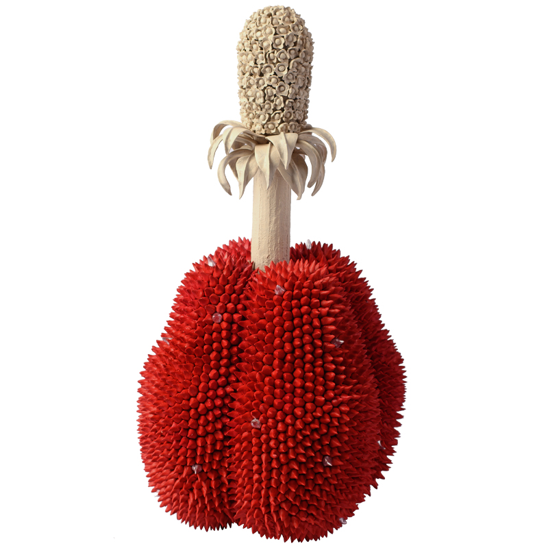 Статуэтка тропический фрукт Tropical Fruit Red Красный Бежевый Статуэтка тропический фрукт Tropical Fruit Red Красный Бежевый в Тюмени | Loft Concept