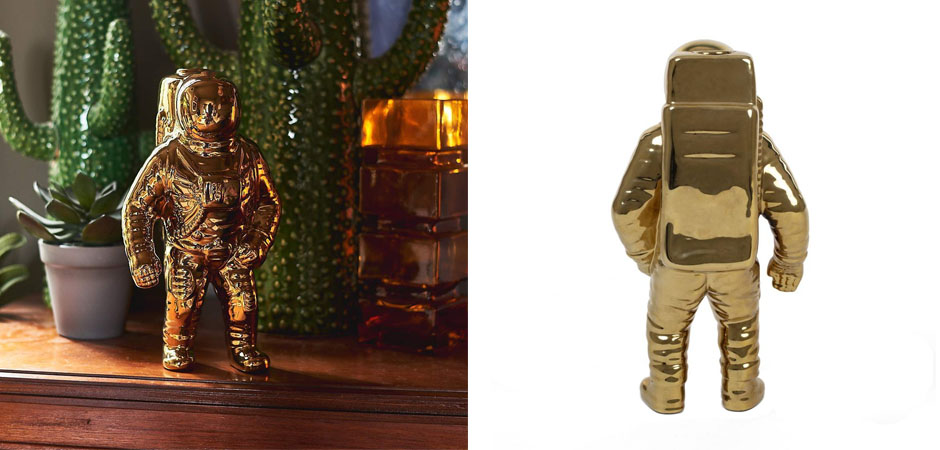 Ваза Seletti Cosmic Diner Starman Gold Ваза Seletti Cosmic Diner Starman Gold - Loft-Concept в Тюмени