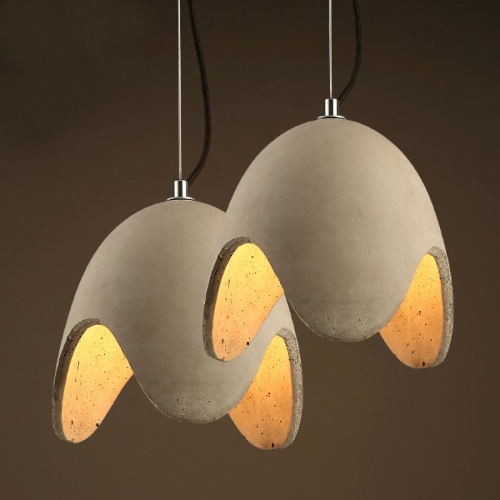 Подвесной светильник Art Concrete Helmet Подвесной светильник Art Concrete Helmet в Тюмени | Loft Concept