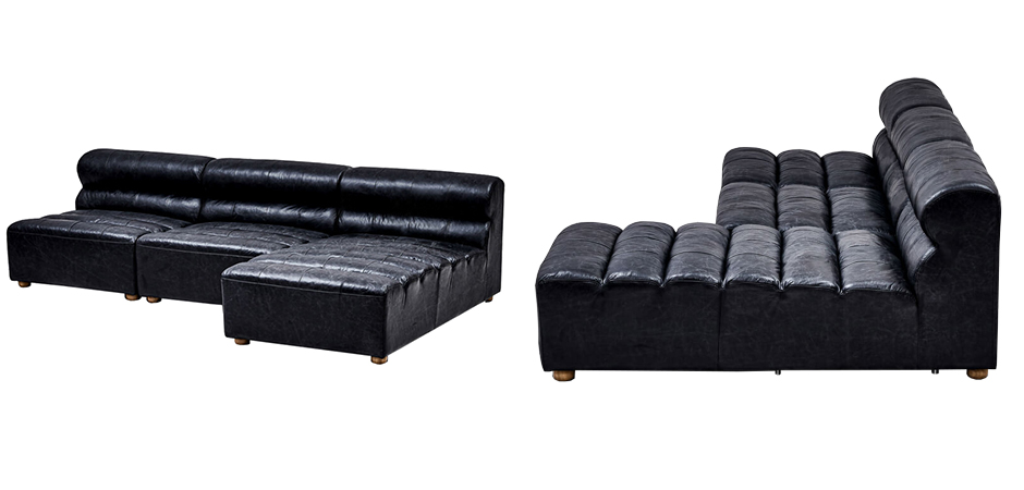 Диван Veronica Leather Sofa Диван Veronica Leather Sofa - Loft-Concept в Тюмени
