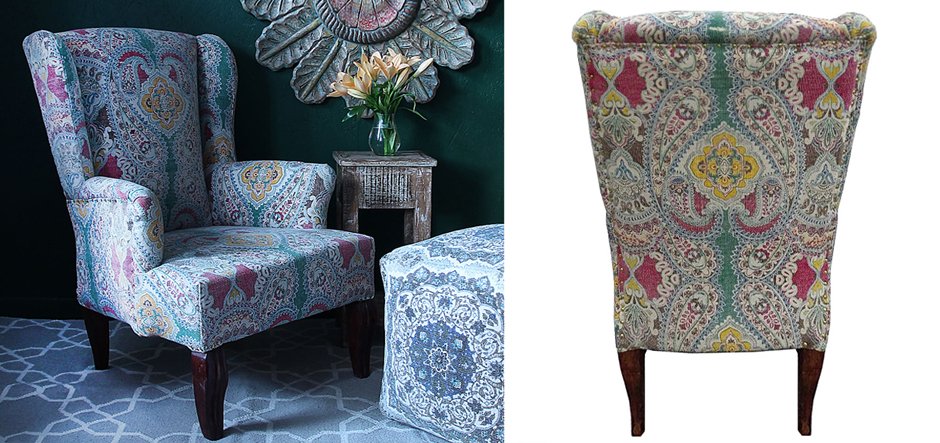 Кресло с орнаментом Paisley Chair Кресло с орнаментом Paisley Chair - Loft-Concept в Тюмени