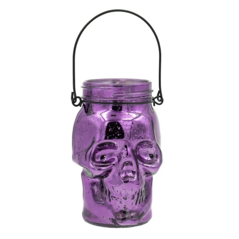 Подсвечник Glass Skull Пурпурный Подсвечник Glass Skull Пурпурный в Тюмени | Loft Concept