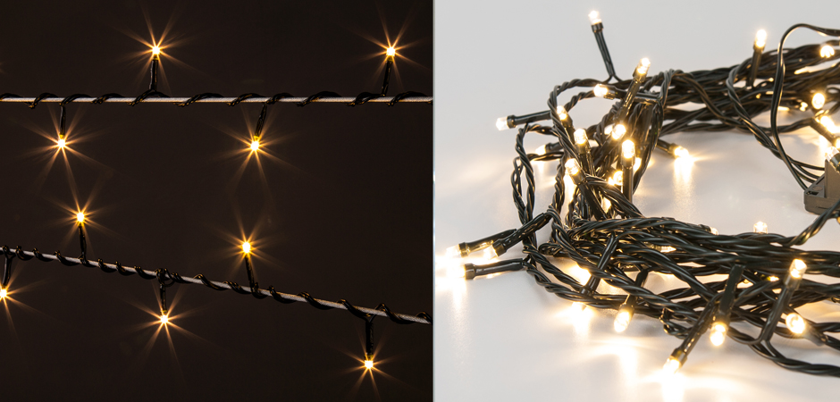 Интерьерная Гирлянда Теплый свет диодов - Loft-Concept в Тюмени