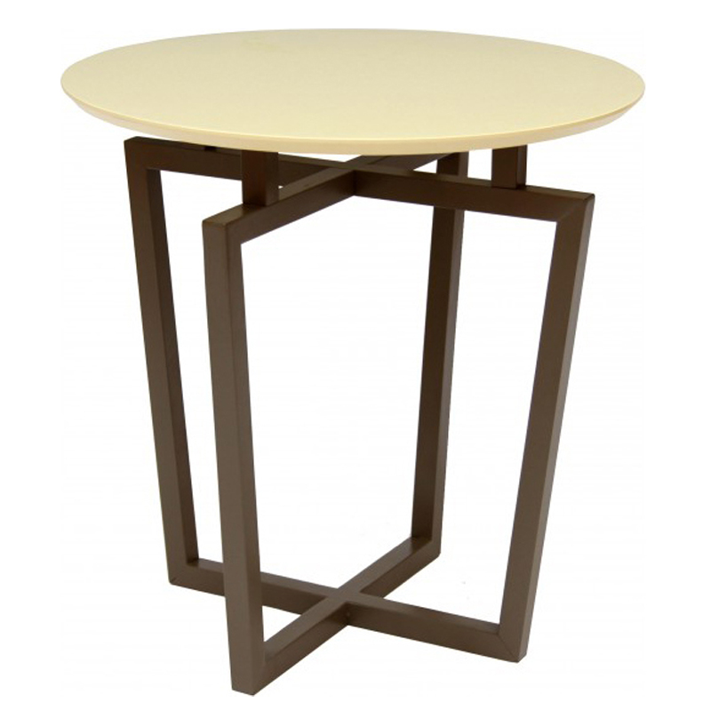 Приставной стол Orrell Side Table Бежевый Коричневый Приставной стол Orrell Side Table Бежевый Коричневый в Тюмени | Loft Concept