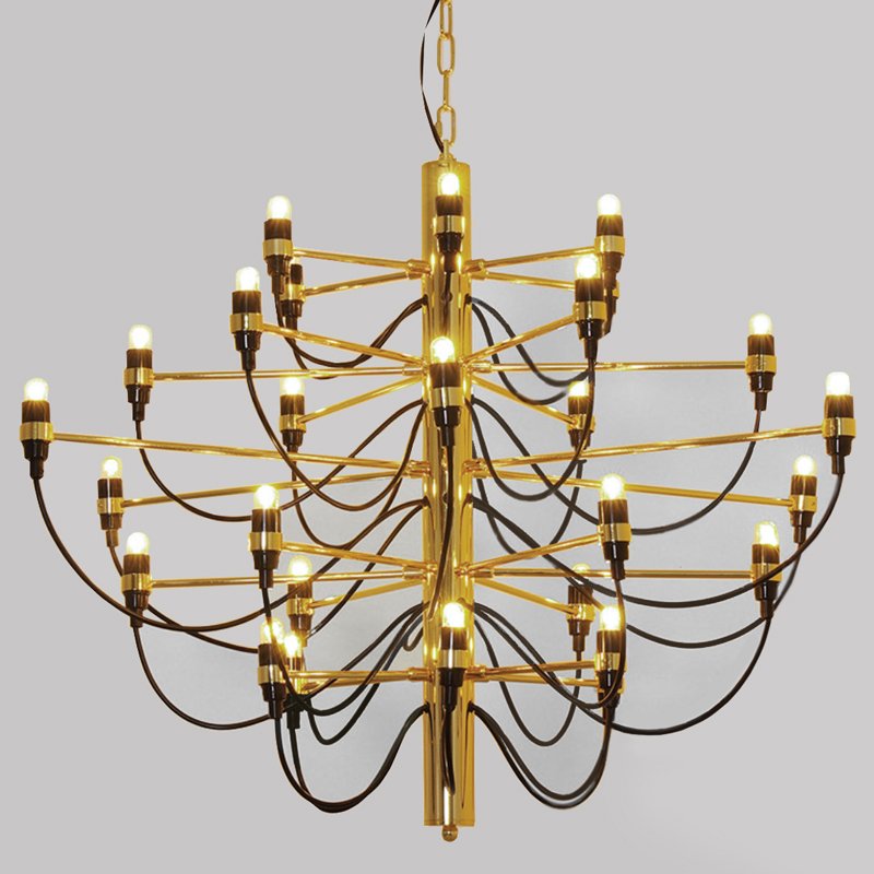 Люстра Flos 2097 30 Brass Gold by Gino Sarfatti Латунь Люстра Flos 2097 30 Brass Gold by Gino Sarfatti Латунь в Тюмени | Loft Concept