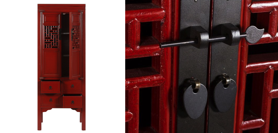 Шкаф Chinese Prison Red Шкаф Chinese Prison Red - Loft-Concept в Тюмени