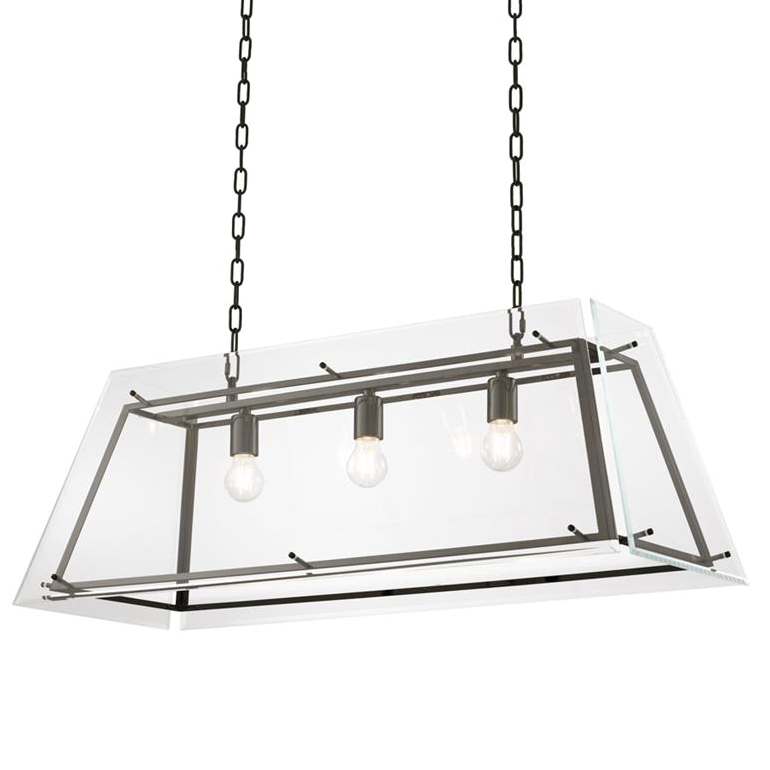 Люстра Chandelier Azure L Bronze Темная бронза Прозрачный (Transparent) Люстра Chandelier Azure L Bronze Темная бронза Прозрачный (Transparent) в Тюмени | Loft Concept
