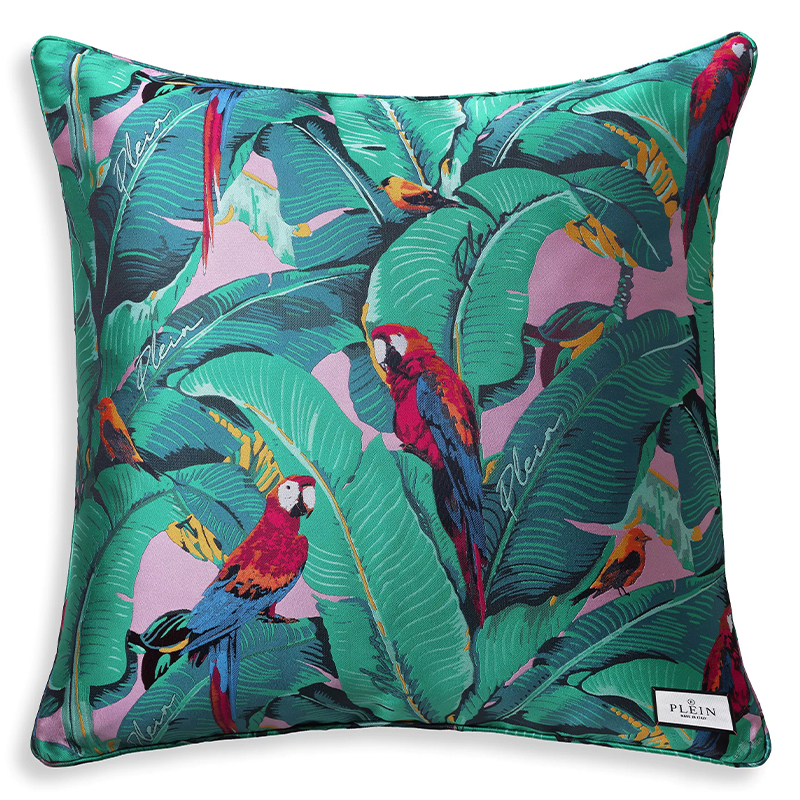 Подушка Philipp Plein Cushion Parrot 70 x 70 Мульти Подушка Philipp Plein Cushion Parrot 70 x 70 Мульти в Тюмени | Loft Concept