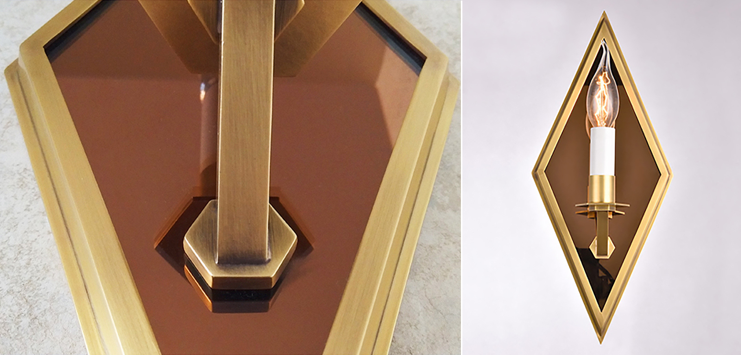 Бра Rhombus Wall lamp - фото