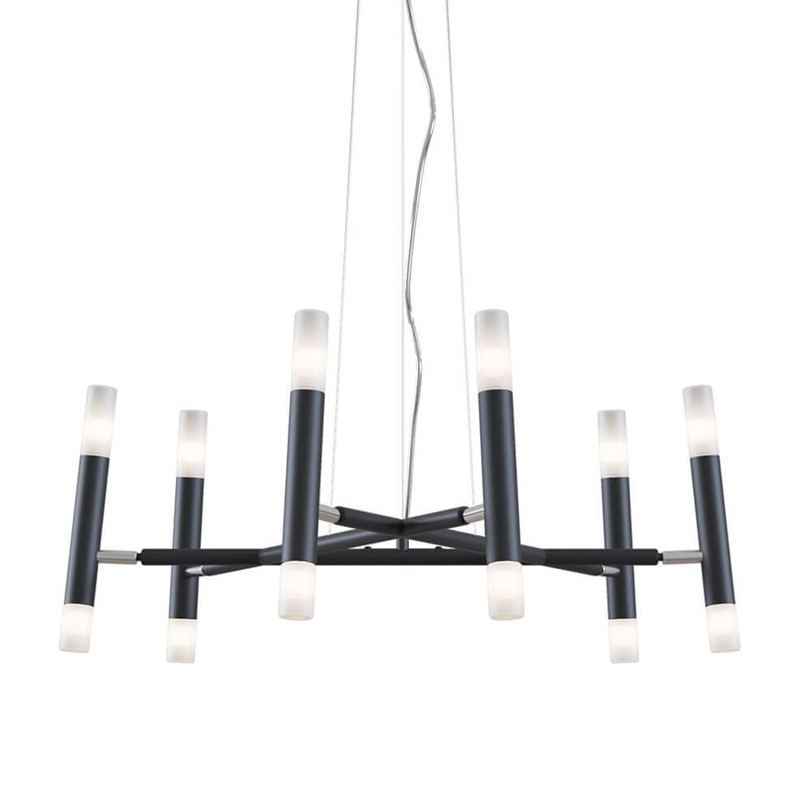Люстра Arnaut Chandelier 12 Черный Люстра Arnaut Chandelier 12 Черный в Тюмени | Loft Concept
