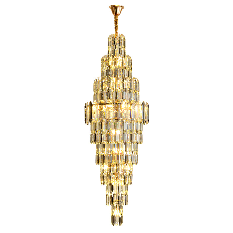 Большая многоярусная люстра Odeon Cascade Chandelier Золотой Прозрачное Стекло Большая многоярусная люстра Odeon Cascade Chandelier Золотой Прозрачное Стекло в Тюмени | Loft Concept