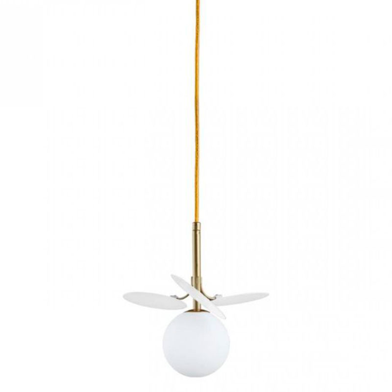 Подвесной светильник MATISSE Pendant One White Золотой Белый Подвесной светильник MATISSE Pendant One White Золотой Белый в Тюмени | Loft Concept