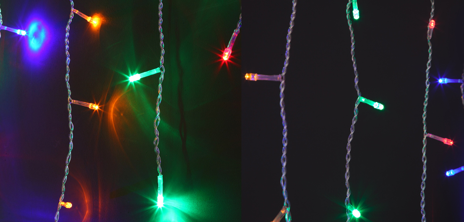 Гирлянда Бахрома с Цветными светодиодами - Loft-Concept в Тюмени