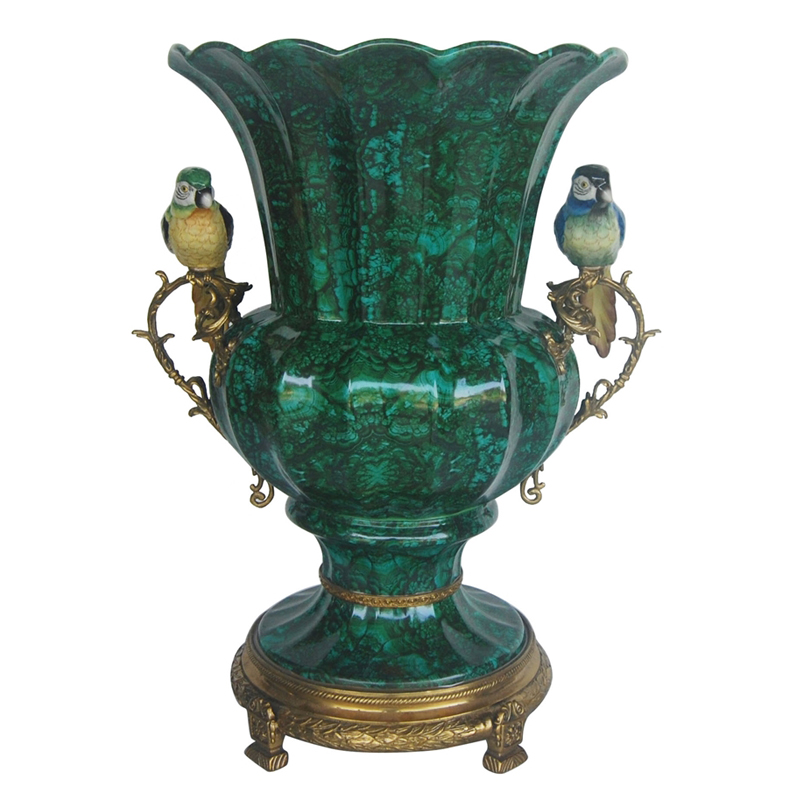 Ваза Joel Malachite Vase Малахит Ваза Joel Malachite Vase Малахит в Тюмени | Loft Concept