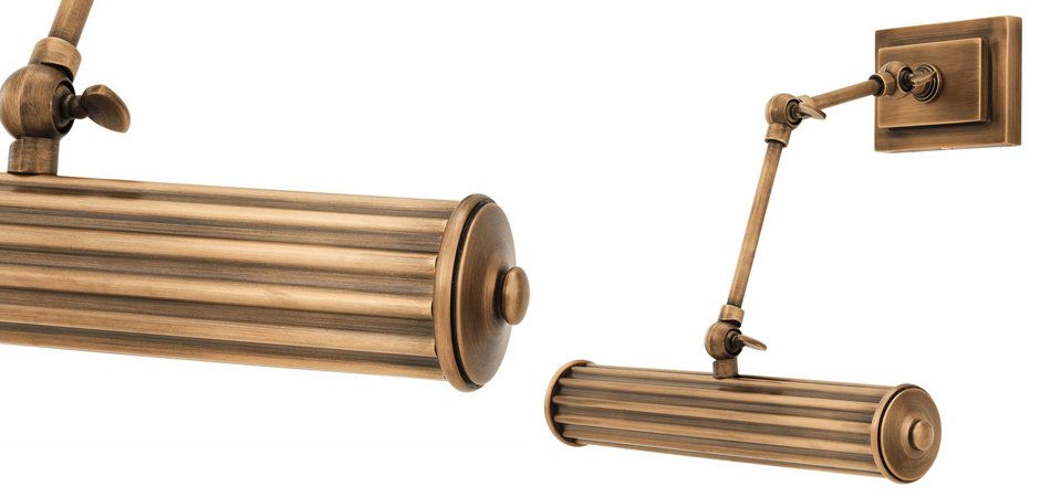 Бра Eichholtz Wall Lamp Luca S Brass Бра Eichholtz Wall Lamp Luca S Brass - Loft-Concept в Тюмени