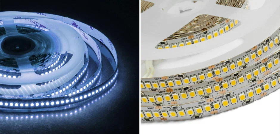 Светодиодная лента 26W/m 240Led/m 2835SMD холодный белый Светодиодная лента 26W/m 240Led/m 2835SMD холодный белый - Loft-Concept в Тюмени