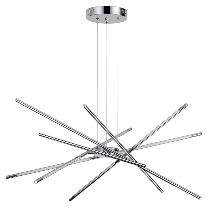 Люстра Trumpet Tube Chrome Chandelier Хром Люстра Trumpet Tube Chrome Chandelier Хром в Тюмени | Loft Concept