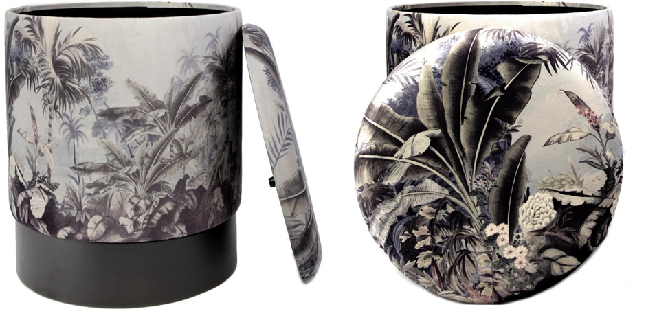 Пуф PUF Jungle Print plants Пуф PUF Jungle Print plants - Loft-Concept в Тюмени