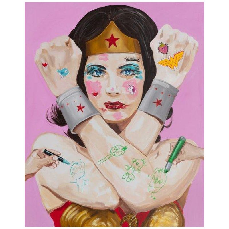 Картина Inner Child - Wonder Woman Мульти Картина Inner Child - Wonder Woman Мульти в Тюмени | Loft Concept
