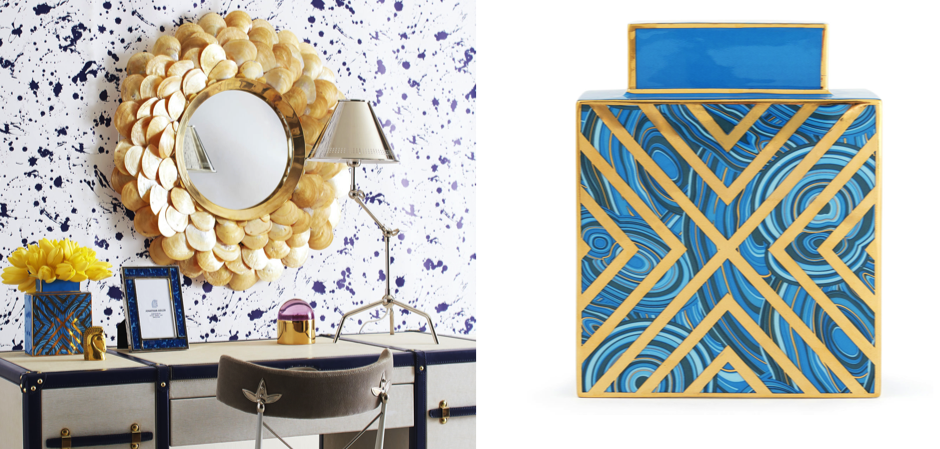 Jonathan Adler MALACHITE X VASE Jonathan Adler MALACHITE X VASE - Loft-Concept в Тюмени