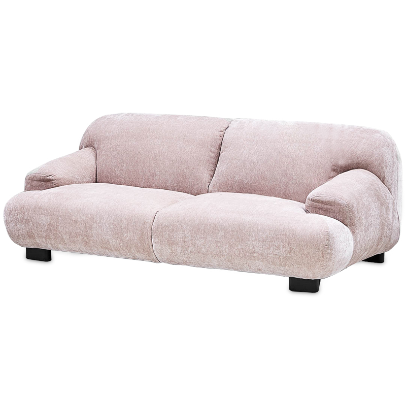 Диван Eligio Sofa Розовый пастельный Диван Eligio Sofa Розовый пастельный в Тюмени | Loft Concept