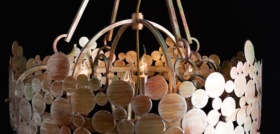 Люстра Round Iron Shod Chandelier Люстра Round Iron Shod Chandelier - Loft-Concept в Тюмени