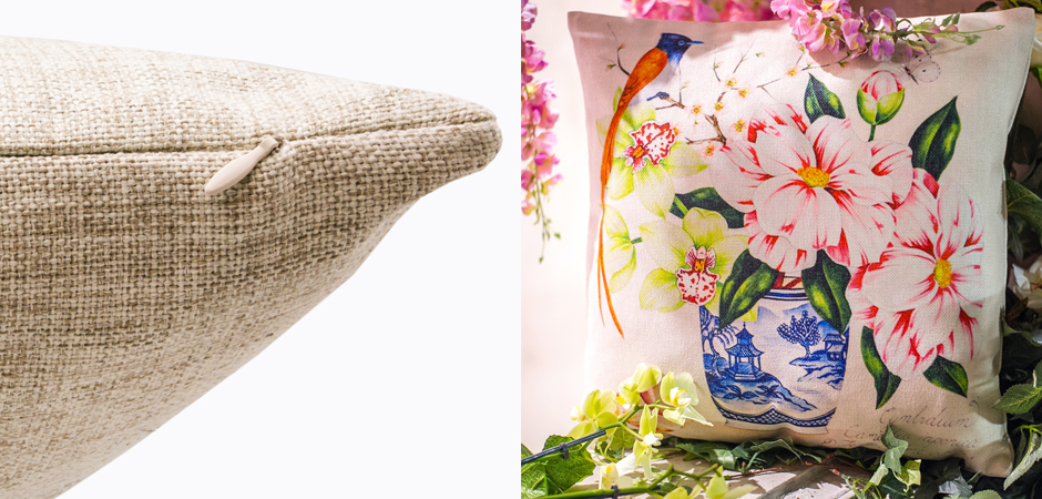 Декоративная подушка Camellias Pillow Декоративная подушка Camellias Pillow - Loft-Concept в Тюмени