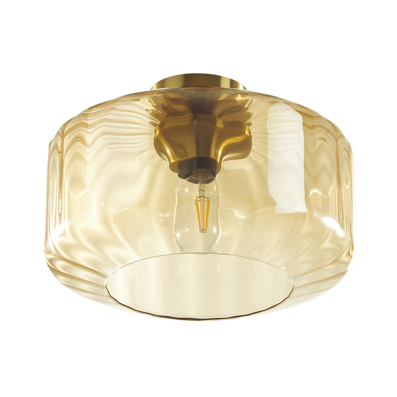 Потолочный светильник Multicolored Glass Bronze Бронза Потолочный светильник Multicolored Glass Bronze Бронза в Тюмени | Loft Concept